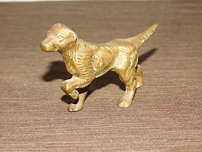Vintage 4 1/2  Long Metal Pointer Dog • $55.99