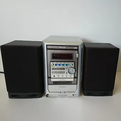 Aiwa XR-M150 Micro Compact Stereo System (CD) W/Speakers Tested No Tape Player • $29