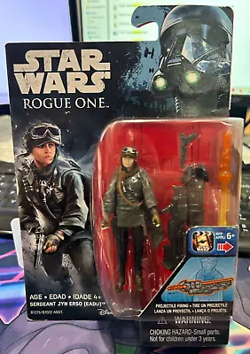 Star Wars Rouge One SERGEANT JYN ERSO Hasbro Figure NEW SEALED • $33.24