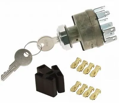Ignition Switch G Heavy Duty 4 Position Keyed Stainless Bezel Packard 2984017 • $27.25
