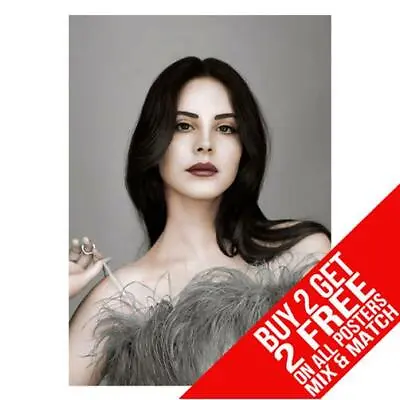 Lana Del Rey Bb2 Poster Art Print A4 A3 Size Buy 2 Get Any 2 Free • £8.97