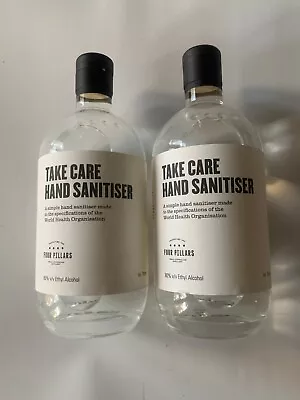 2 X Take Care Hand Sanitiser Four Pillars 700ml 80% V/v Ethyl Alcohol • $35