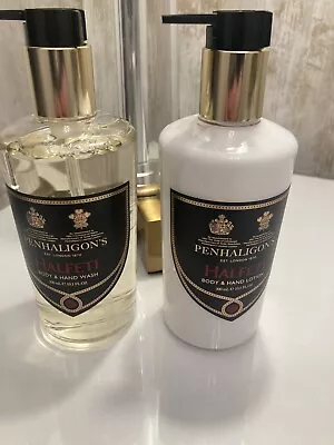 £65 • Buy Penhaligons Halfeti Hand And Body Wash & Lotion  300ml ! Authentic