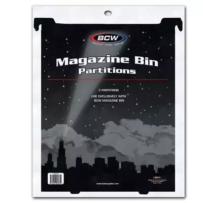 BCW Magazine Bin Partitions • $17.78