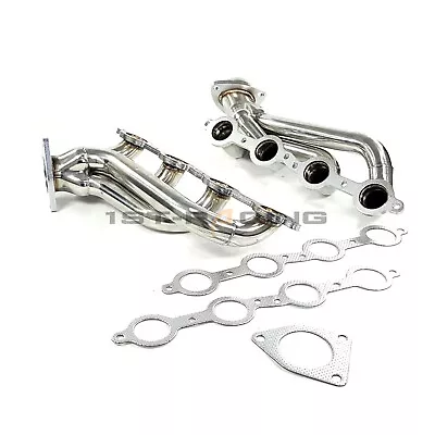 Exhaust Headers For Chevy Silverado 1500 4.8 5.3 6.0 6.2L 2500HD 3500HD Classic • $159.79