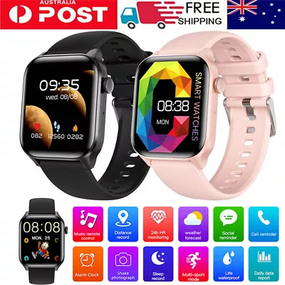 Waterproof Smart Watch Bluetooth Call Heart Rate Fitness Tracker For Android IOS • $27.99