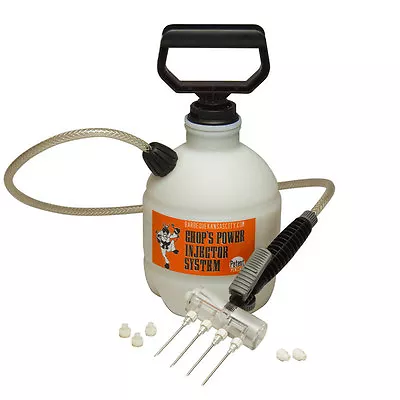 Chop's Power Injector System 1/2 Gallon BBQ Injector W/ 4 Needles • $119.99