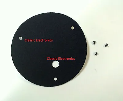 Astatic D-104 Base Plate Refresh Kit With Black Felt And Screws • $10.95