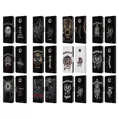 Official Motorhead Graphics Leather Book Wallet Case Cover For Motorola Phones • $22.95