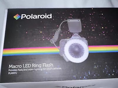 Polaroid Macro LED Ring Flash Polaroid Macro LED Ring Flash PLMRFU-5 • $25