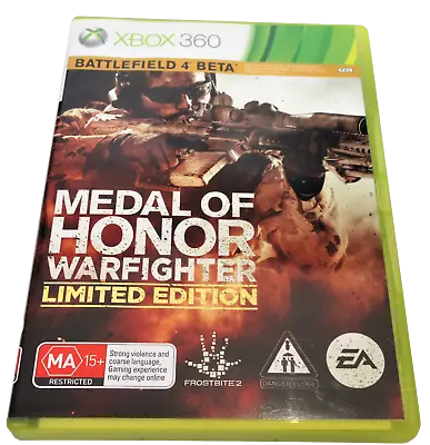 Medal Of Honor Warfighter Limited Edition XBOX 360 PAL  • $17.90