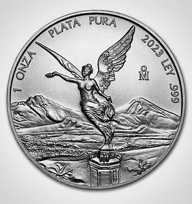 2023 Mexico Libertad 1oz Fine Silver Onza Plata Pura Coin BU • $37.75