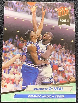 92-93 Fleer Ultra Rookie Card #338 Shaquille O’Neal • $4.74