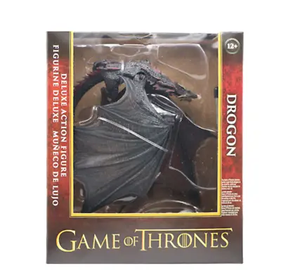 Mcfarlane Game Of Thrones HBO Drogon Black Dragon Deluxe Action Figure New • $23.74