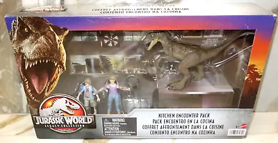 JURASSIC WORLD Legacy KITCHEN ENCOUNTER Pack - Dinosaur + Lex - Tim - Murphy New • $18.90