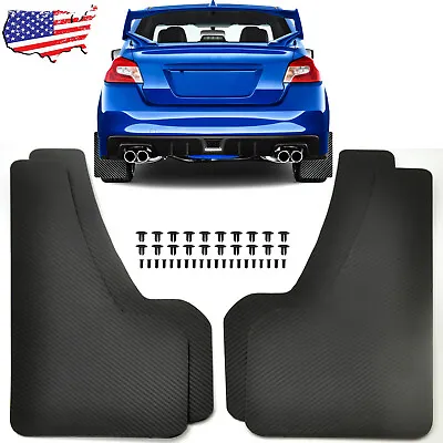 Mud Flaps Splash Guards Mudflap Mudguards For Subaru Impreza WRX STI Legacy Brz • $27.99