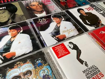 CD ~ Michael Jackson Albums ~ Multi Listing ~ Drop-Down Choice • £3.99