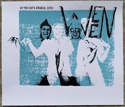 WEEN Alt Rock Rare Concert Poster Cat's Cradle Carrboro 1992 SCREEN PRINT Poster • $21.99