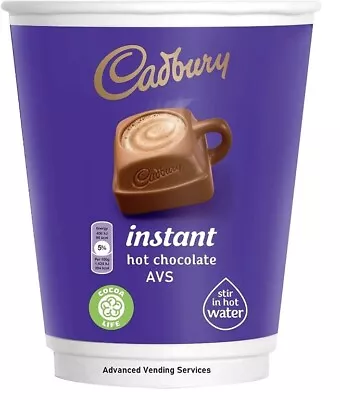 £69.99 • Buy Cadbury Hot Chocolate Drink 2GO 12OZ Fresh Foil Seal INCUP Smooth & Creamy X 150