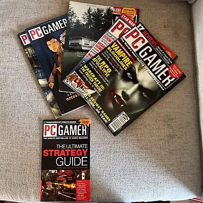 PC Gamer 2003 Lot Of 5 With Free Bonus Strategy Guide Sept-Dec Holdiay • $34.99