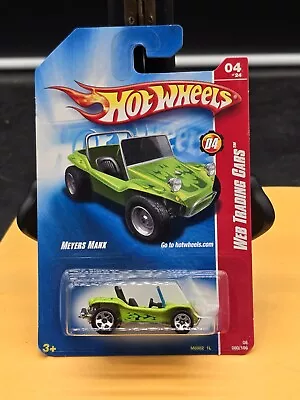 Hot Wheels Web Trading Cars 04/24 Meyers Manx 080/196 Green • $2.99
