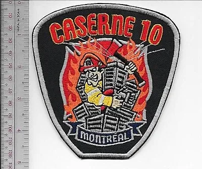 Montreal Fire Department Fire Station 10 Caserne Service D'Incendie Montreal SIM • $9.99