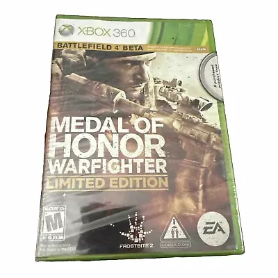 Medal Of Honor Warfighter: Limited Edition Xbox 360 2012 New In Box Sealed • $39.99