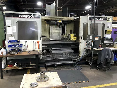 Monarch Vmc175 With Extended Z 47  Z Clearance 30 X 76 X 44 Travels Fanuc 15m • $34500