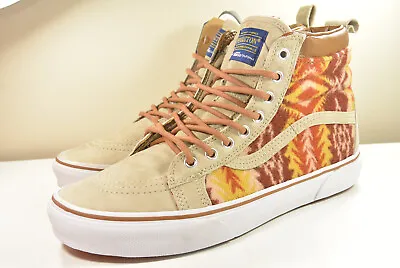 Ds Vans Mte Pendleton Sk8-hi 6.5 • $159.99