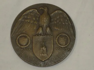 £30 • Buy Belgium Bronze Medal WW1 German Sack Lovain University F Vermeylen