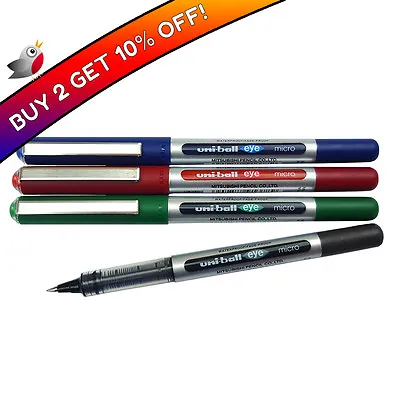 Uni-Ball Eye Micro 0.5mm Tip Rollerball Pen UB-150 **Buy 2 Get 10% Off!** • £3.69