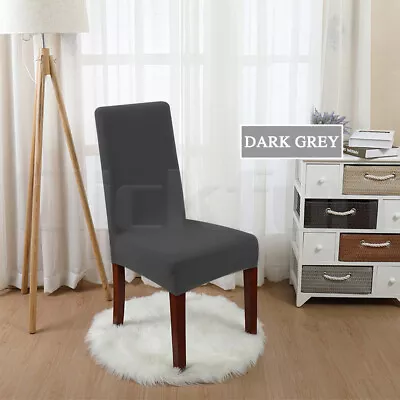 $24.99 • Buy Stretch Dining Chair Cover Seat Covers Spandex Washable Banquet Wedding Party