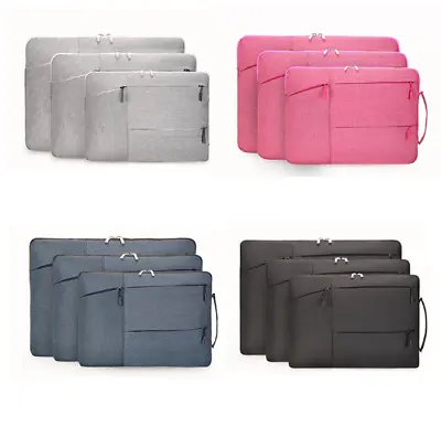 $16.95 • Buy For MacBook Air PRO 13  14  15  16  Laptop Ipad Sleeve Travel Bag Carry Case