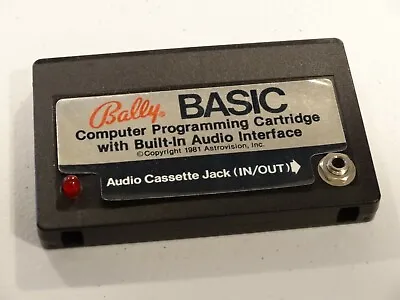 $19.99 • Buy Bally Basic With Built-in Audio Interface For Bally Astrocade / Tested, Works