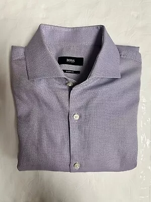 Hugo Boss Dress Shirt Men 15.5 32/33  Sharp Fit • $16