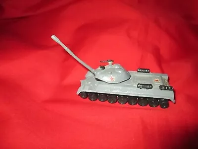 Vintage Die Cast Toy Army Tank T10 JS  III 3 Made In Hong Kong Military 3103 • $14.99