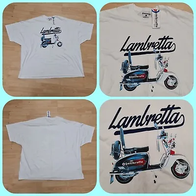 Lambretta Heavy TShirt 6 XL 6-Xlarge Motor Scooter Motorbike Plus Size  • £39.99