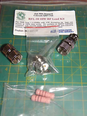 NOS Oak Hills 10W Amateur Radio HF Dummy Load Kit • $19.95