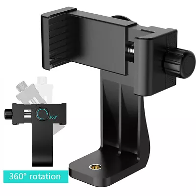 Universal Cell Phone Tripod Adapter Holder Mount For IPhone Samsung Adjustable • $6.99