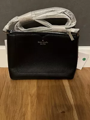 Kate Spade Black Pebbled Leather Crossbody Bag Women’s BNWT Gorgeous Bag • £135