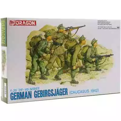 Dragon Models Figures Kit German Gebirgsjager Caucasus 1942 Scale 1:35 • £15.90