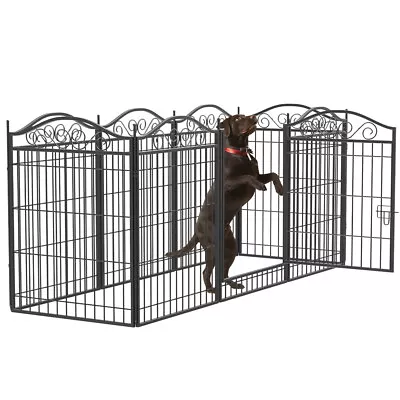 32  Tall Folding 8-Panel Playpen Heavy Duty Metal  Anti-Rust Dog Exercise Fence • $129.92