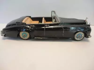 Vintage 1950s Tin Friction Car Silver Cloud Rolls Royce Black Bandai Japan 12  • $97.98