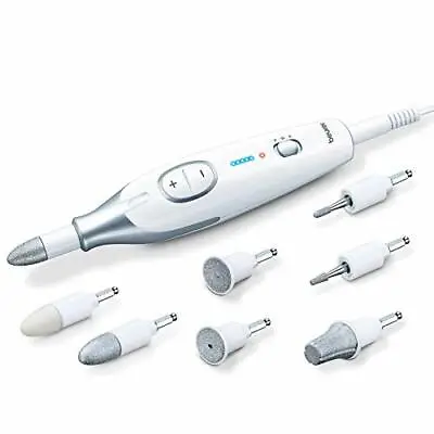 Beurer MP42UK Pedicure And Manicure Set Electric Nail File With 7 High Quality • £50.97