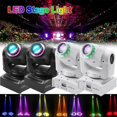 £72.99 • Buy 2PCS Moving Head Stage Lighting RGBW LED Gobos Lights DMX DJ Disco Party Lights