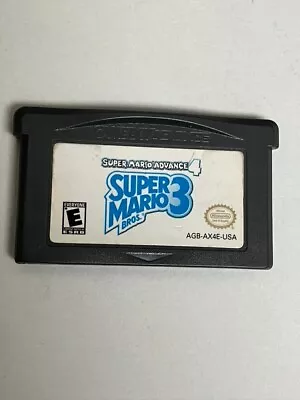 Super Mario Advance 4: Super Mario Bros. 3 (Game Boy Advance) GBA Worn • $17