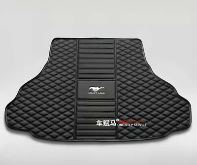 For Ford Mustang 1994-2023 Car Trunk Mats Custom Auto Rear Carpets Waterproof • $43.23