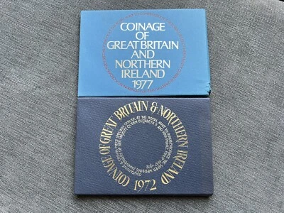 £0.99 • Buy 1972 & 1977 Proof Coin Sets, Silver Wedding, Jubilee Crowns - Royal Mint Issues 