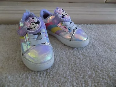 Minnie Mouse Disney  Sneakers Girls Toddlers Size 10 • $6.99