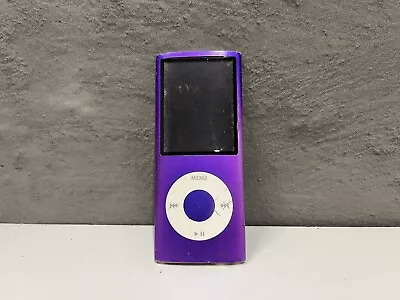  Apple IPod Nano 4th Generation 8GB Purple Pink Parts Only Retro Vintage Rare • $10